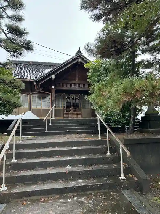 神明宮の本殿・本堂