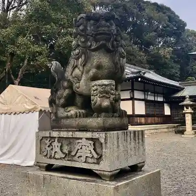 成海神社の狛犬