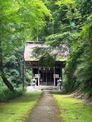 大原神社の本殿・本堂