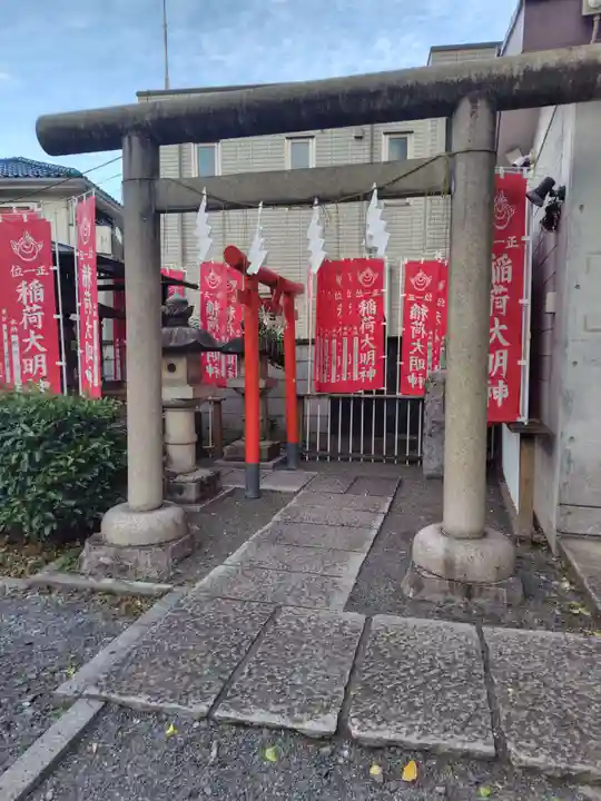 穏田出世稲荷神社(東京都)