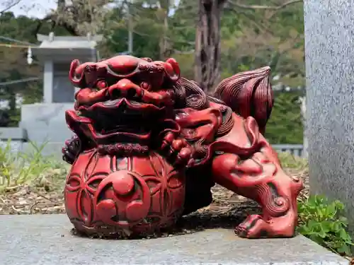 厄神社の狛犬