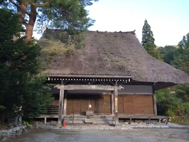 松原山 明善寺の本殿・本堂