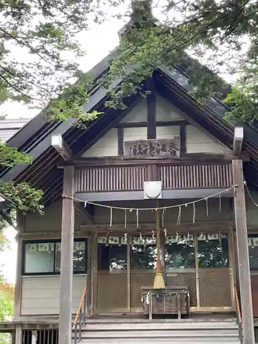 音江神社の本殿・本堂