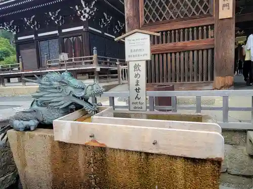 清水寺の手水舎