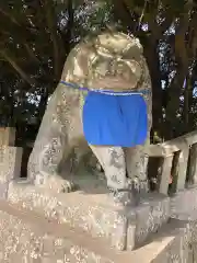 白鳥神社の狛犬