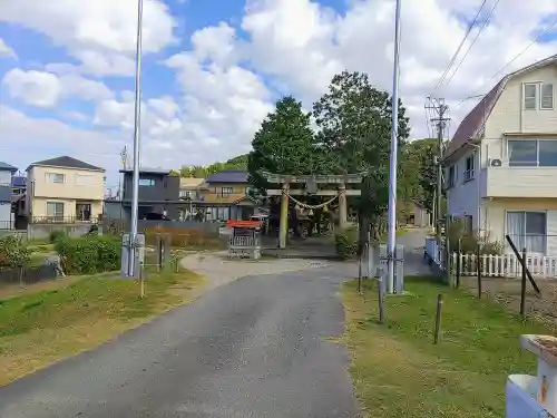 大平八幡宮の鳥居