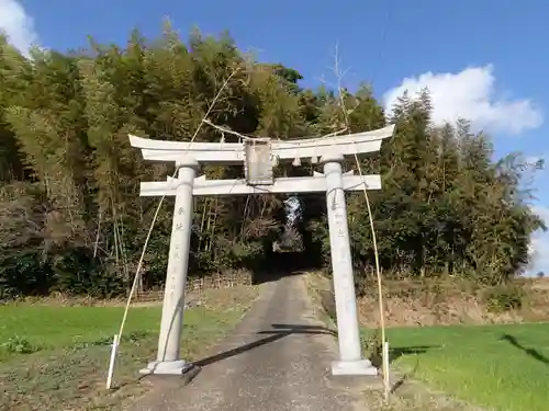 中津神社の鳥居