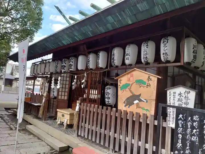 伊勢神社の本殿・本堂