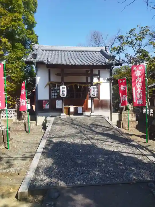 五百住神社(八坂神社、春日神社)の本殿・本堂