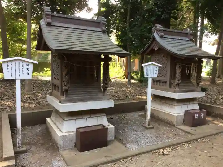 足立神社の末社・摂社