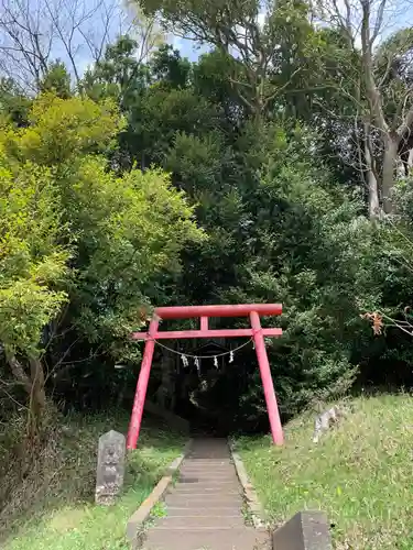 日枝・津嶋神社の鳥居