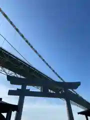 和布刈神社の鳥居