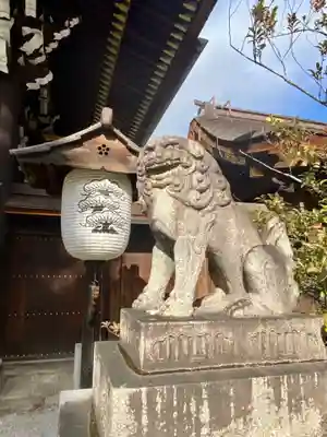 北野天満宮の狛犬