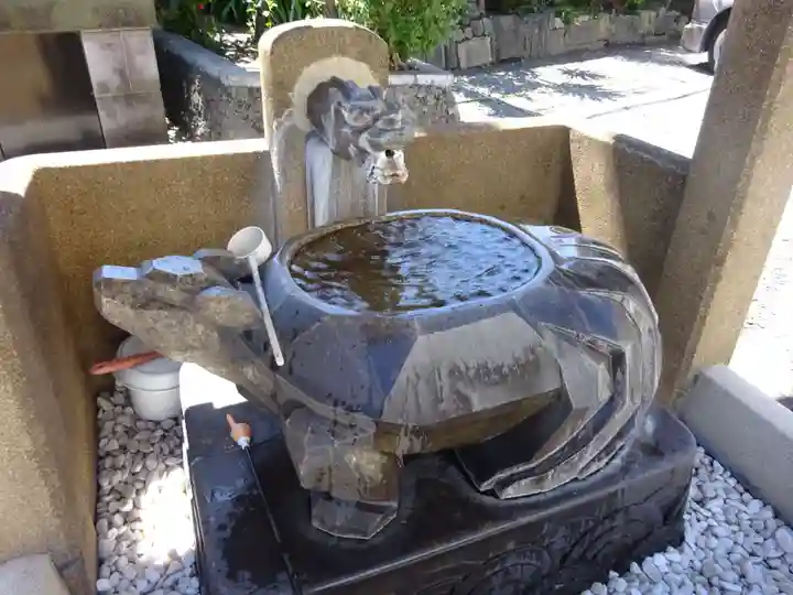 慶運寺の手水舎