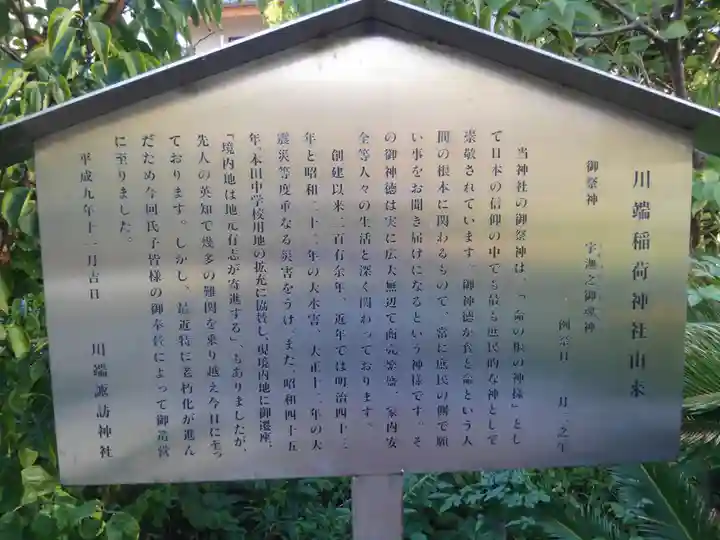 川端稲荷神社(東京都)