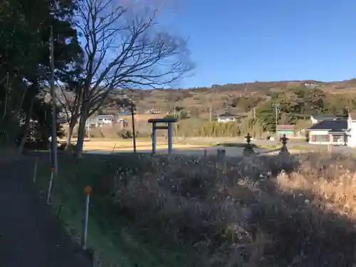 東宮神社の景色