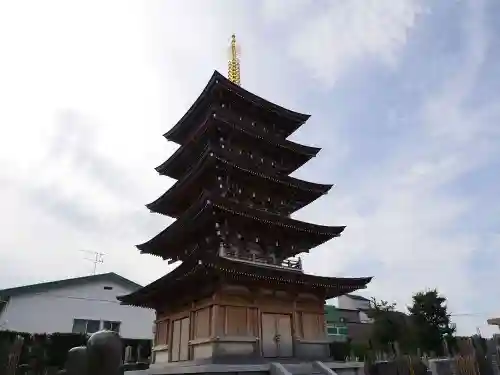 常在寺の塔