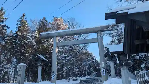 上川神社の鳥居