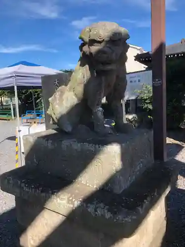 菖蒲神社の狛犬