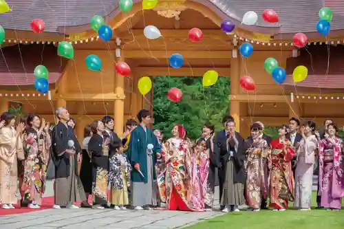 新潟縣護國神社の結婚式