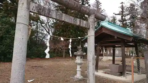 神明宮の鳥居