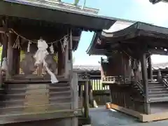 神明社・八幡社合殿（白浜町）の本殿