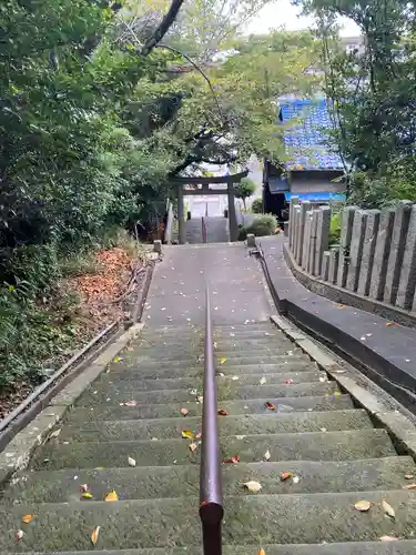 榊姫神社の鳥居