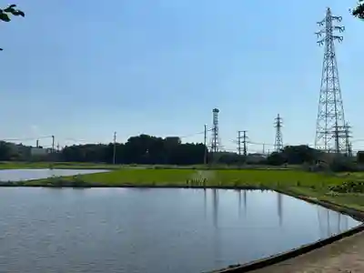 上弓削神社(法皇社)の周辺