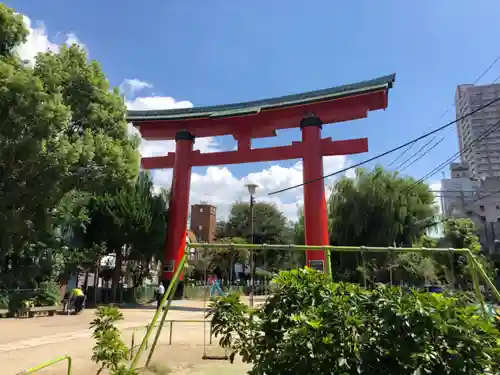 尼崎えびす神社の鳥居