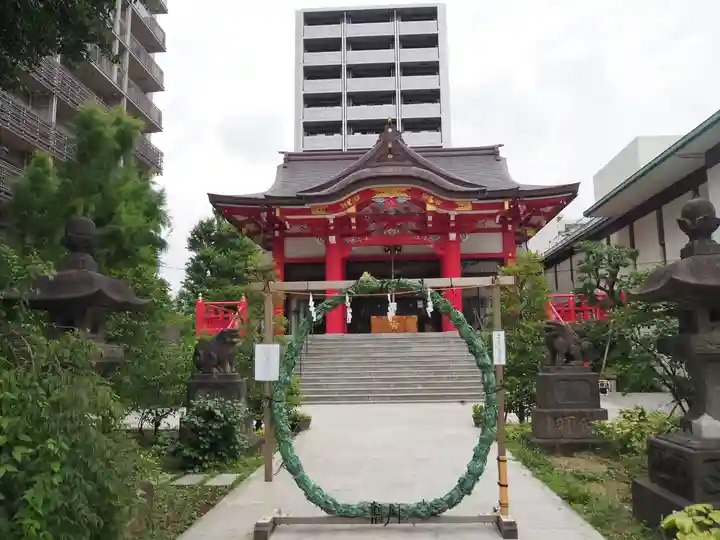 成子天神社の本殿・本堂