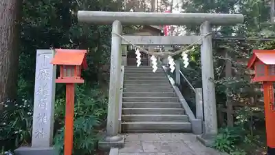 安住神社の鳥居
