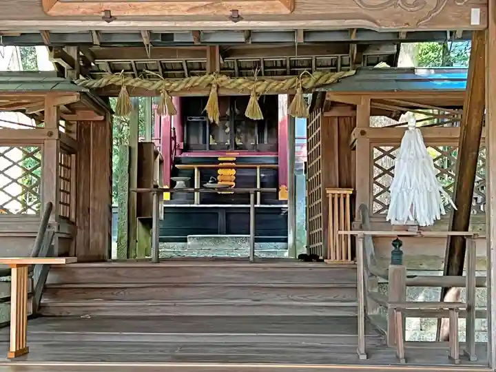 波多岐神社の本殿・本堂