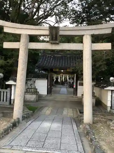 荒見神社の鳥居