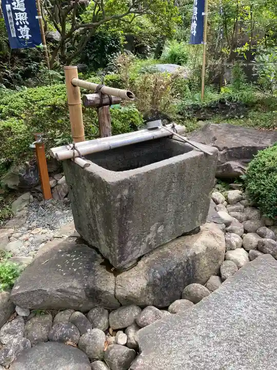 青蓮寺の手水舎