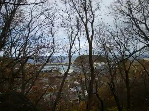 遠音別神社の景色