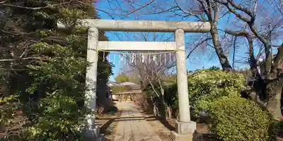 水戸八幡宮の鳥居