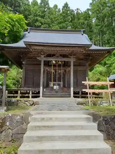 上山八幡宮の本殿・本堂