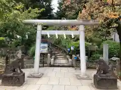 鳩森八幡神社の鳥居