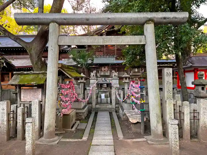 若宮八幡社の末社・摂社