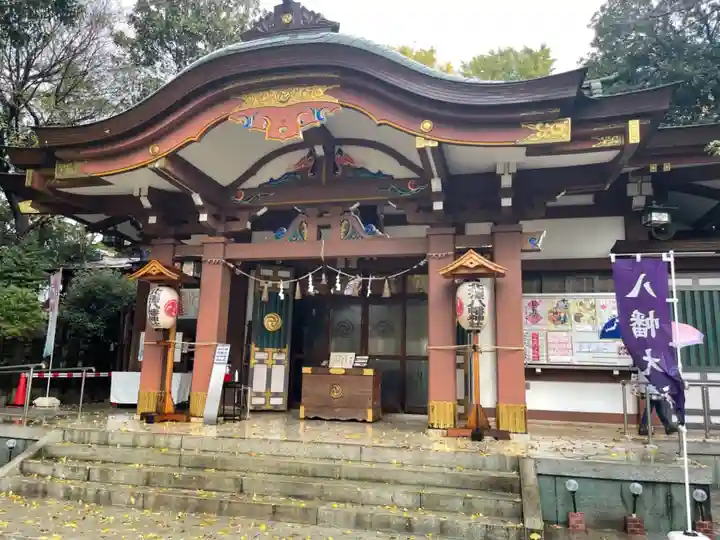 北澤八幡神社の本殿・本堂
