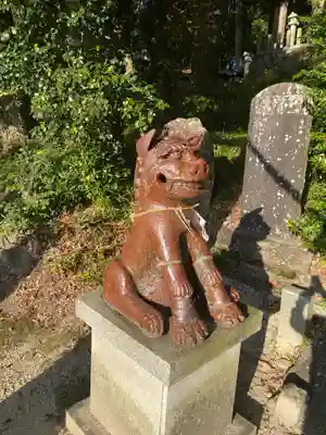 八王子神社の狛犬