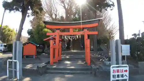 浅間神社の鳥居