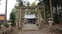 君子神社の鳥居