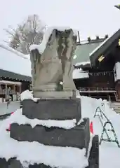 上川神社頓宮の狛犬