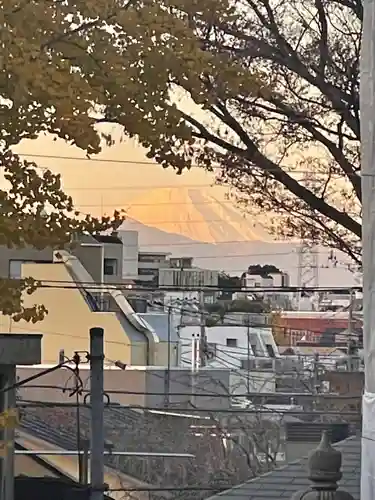 北澤八幡神社の景色