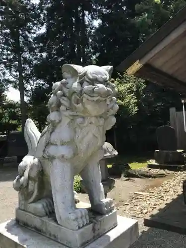 弘道館鹿島神社の狛犬