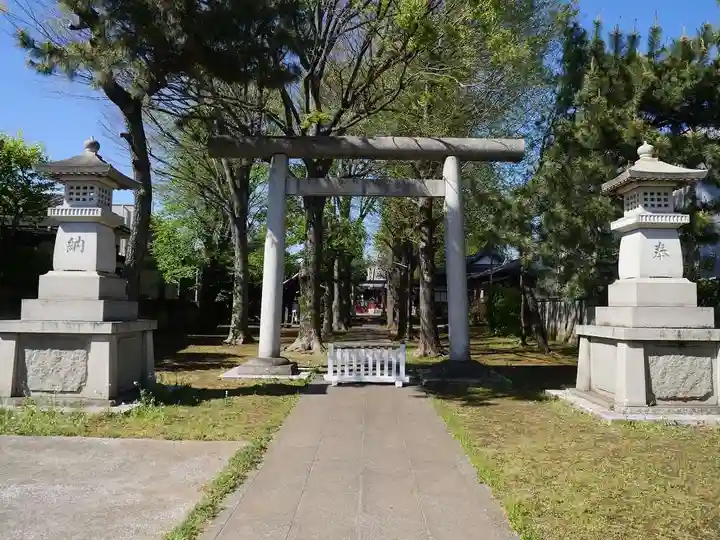 中町天祖神社の鳥居