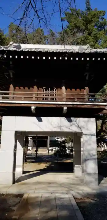 総寧寺の山門・神門