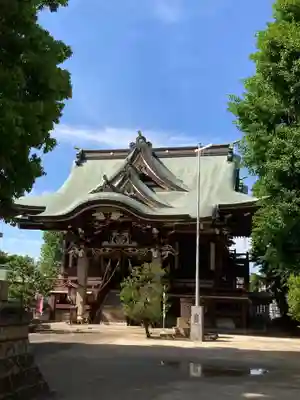 諏訪神社の本殿・本堂