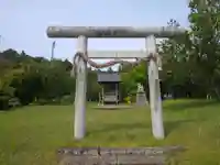神社(名称不明)の鳥居
